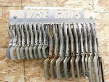 18" LONG VISE GRIP HOLDER RACK CUSTOM LIGHT WEIGHT TOOL HOLDER  --- BAY 2303