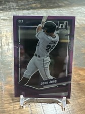 2023 Donruss Baseball Base Holo Purple #130 Jace Jung - Detroit Tigers