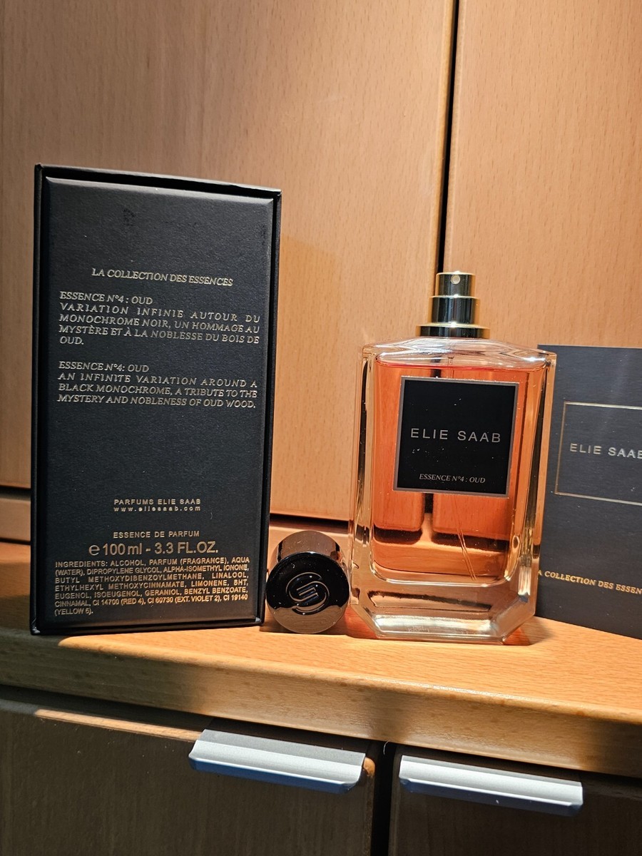 Open box ELIE SAAB Essence No OUD Parfum