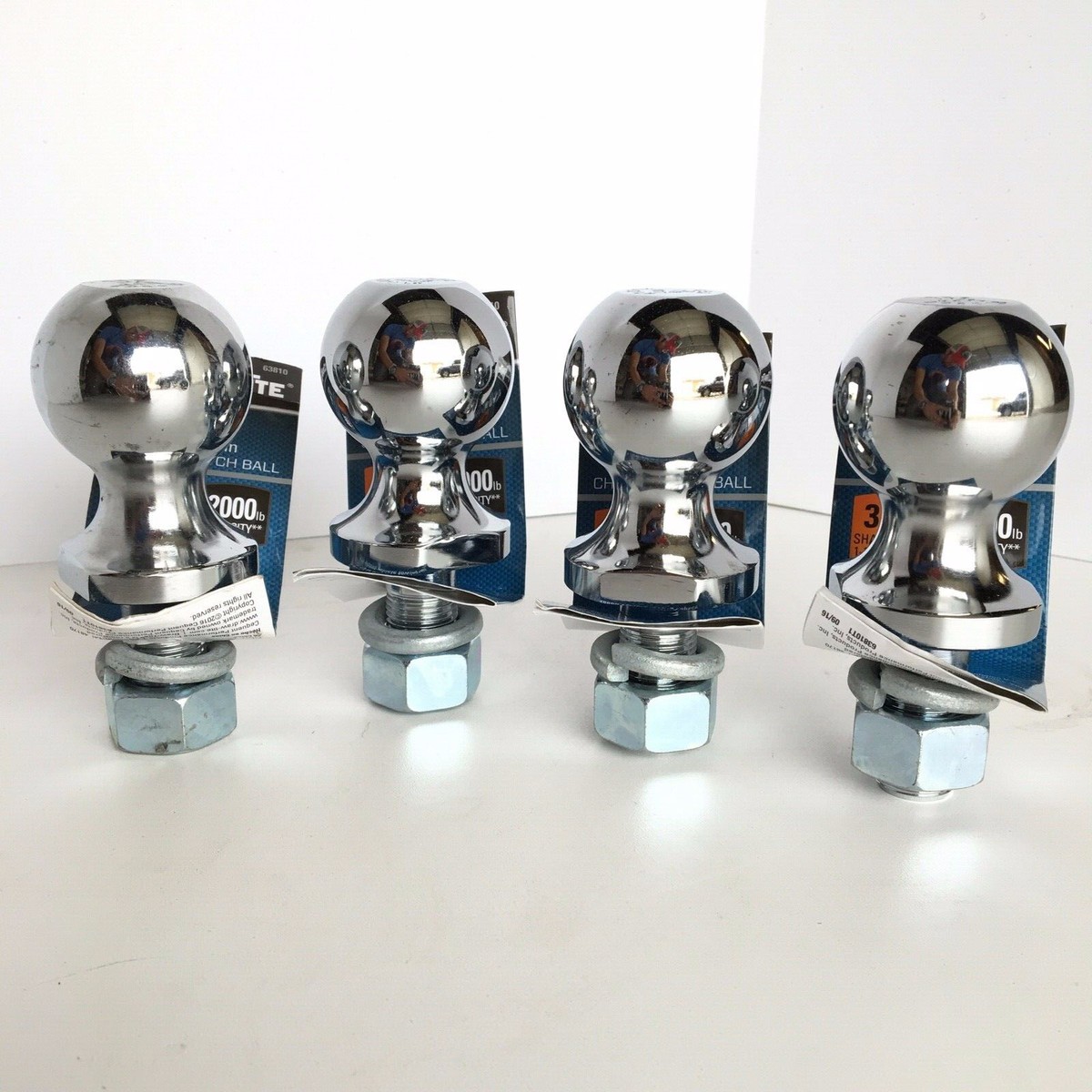 1-7/8 Hitch Ball Diameter, 3/4 Shank Diameter, 1-3/4