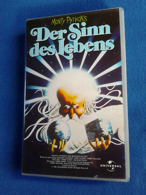 MONTY PYTHON - Der Sinn des Lebens - VHS Kassette - Universal.