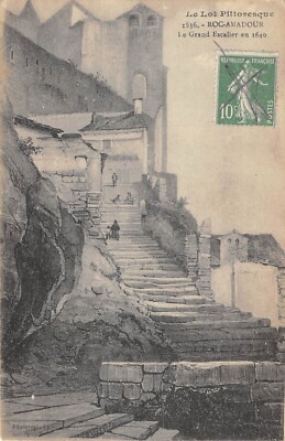 Carte Postale Ancienne – ROCAMADOUR (46) – Le Lot Illustré – Vintage