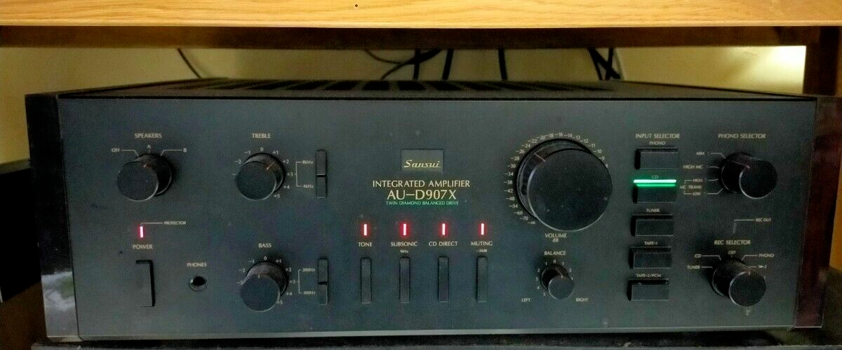 SANSUI AU-D907X premain amplifier | eBay