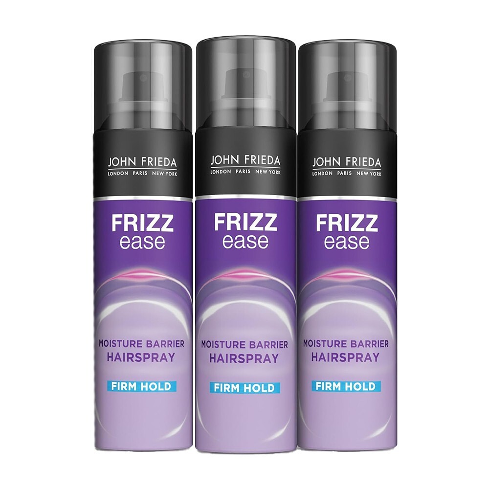 3 PK John Frieda Anti Frizz, Frizz Ease Firm Hold Hairspray, Anti-Humidity Spray