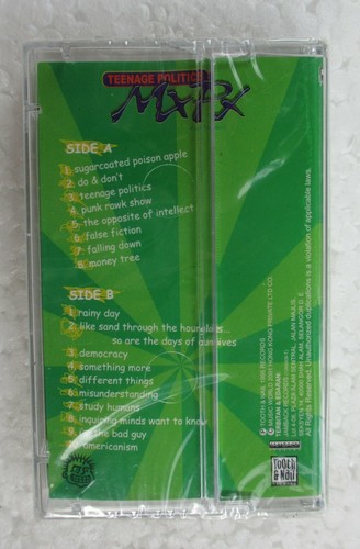 Teenage Politics by MxPx Rare Malaysia Cassette Tape New Sealed - Bild 2 von 3