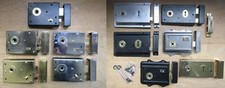 Traditional Retro Old English 1920s Victorian style rim lock sash lock latch 