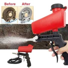 Portable Handheld Air Compressor Speed Sand Gun Blaster Sand Blasting 1/4 in#