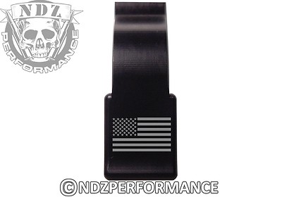for Ruger 10/22 Extended Mag Speed Lever Release Black LONG US Flag
