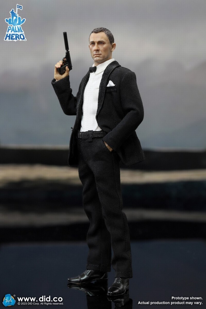 XT80018 ジェームズ・ボンドDID MI6 007 1/12フィギュア DID XT80018 1/12 Male MI6 Agent Daniel Craig James Bond 6