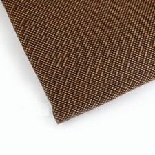Thick Vintage Speaker Grill Cloth Stereo Grille Fabric Black /Brown 0.75 x 0.75M