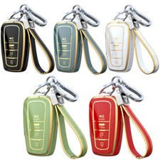 For Toyota Camry Rav4 Chr Prius Corolla 4 Button Remote Smart Key Fob Case Cover For Toyota Camry Rav4 Chr Prius Corolla 4 Button Remote Smart Key Fob Case Cover
