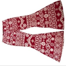 Vintage 80's Dice Pink Palazzo Bell Bottom Wide Leg Boho Pant Size 1X