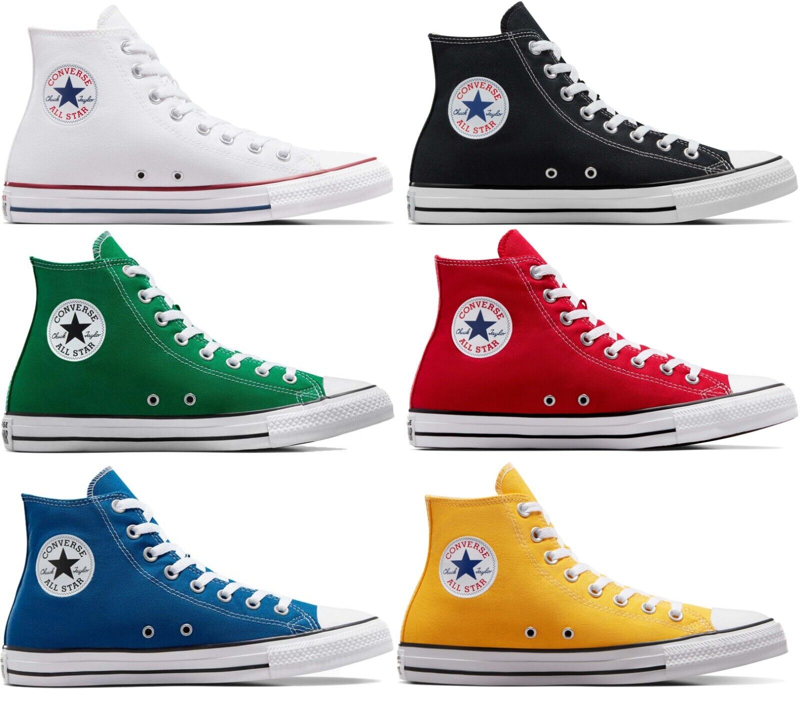 NEW Converse CHUCK TAYLOR ALL STAR Unisex High Top Shoe ALL COLORS US Sizes 3-13