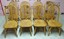 chairs, oak, dining, used, set of 8