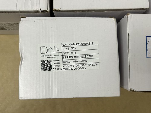 TCI 127413 -TCI MAXIJOLLY US DALI 60W LED Driver X6 + 6X LED Downlighters Joblot - Picture 8 of 17