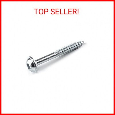 Kreg SML-F125-100 Zinc Pocket-Hole Screws, 1 1/4 Inch #7 Fine Thread, Maxi-Loc H