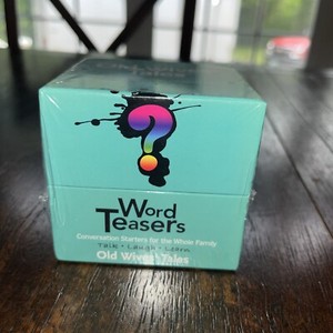Old Wive's Tales Word Teasers Talk Laugh Learn Trivia Game Factory Sealed