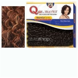 Que JERRY CURL 3PCS Human Hair MasterMix Weave Extension #OP27