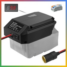 18V to 12V Step-Down Converter for Milwaukee M18 18V Batteries,Output 5V-13V Max