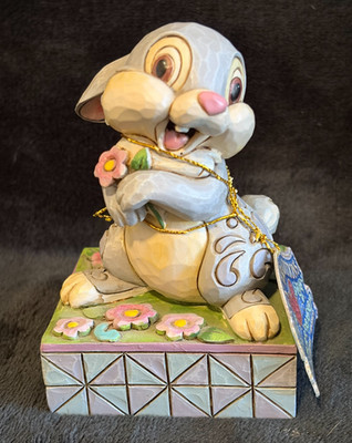 Thumper ''Spring has Sprung'' S#4032866 Jim Shore Disney Traditions..CUTE!