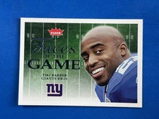 2006 Fleer Faces of the Game #FG-BA Tiki Barber New York Giants