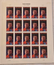 Shirley Chisholm Sheet of 20 Current Rate Postage Stamps Scott  Acid Free Cover