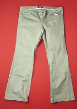 Dickies Women's Junior Size 17 Khaki Boot Cut Work Pants with 5 Pockets NWT