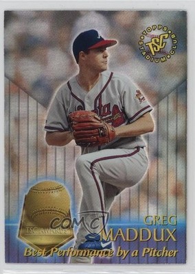 1996 Topps Stadium Club TSC Awards Greg Maddux #7 HOF 0h5x