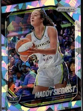 2025 Panini Prizm WNBA #50 Maddy Siegrist Ice Prizms