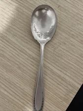 Oneida Community Par Plate Silverplate 1915 Bridal Wreath Spoon Jelly 5.75"