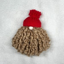 Handmade Valentine's Day Yarn Gnome Magnet Spring Home Decor Fridge Gift