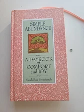 Simple Abundance : A Daybook of Comfort of Joy by Sarah Ban Breathnach FreeShip 