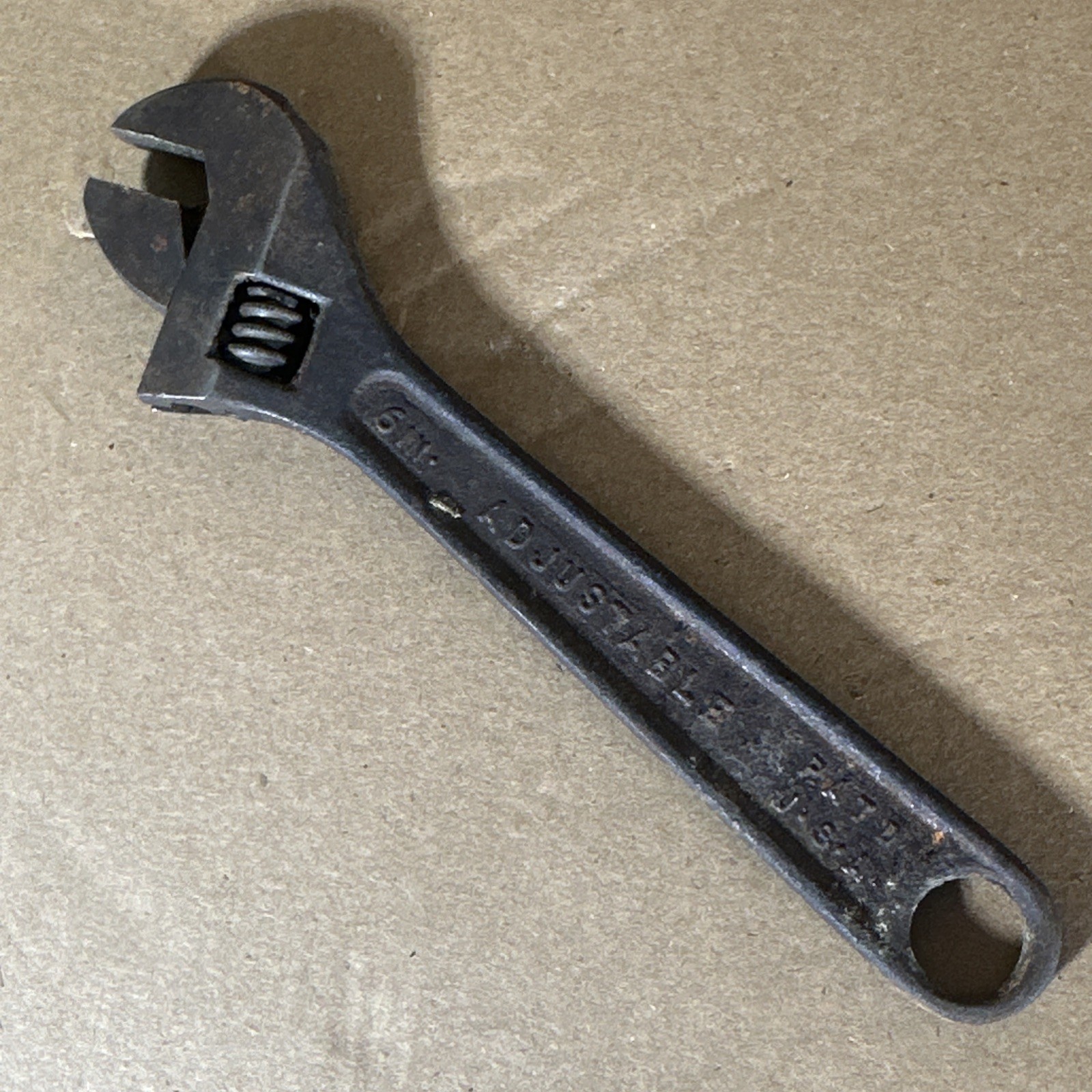 Vintage J.H. Williams & Co. 6” Adjustable Wrench Locking Made In USA