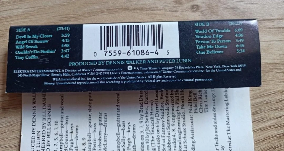 John Campbell : One Believer ( Cassette Tape ) - Image 3 of 4