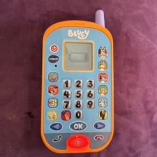 VTec Bluey Ring Ring Phone 3-6 Years Character Voices Animation Games