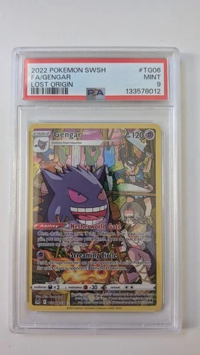 Gengar TG06/TG30 Ultra Rare PSA 9 Pokémon TCG SWSH11 Lost Origin Trainer Gallery