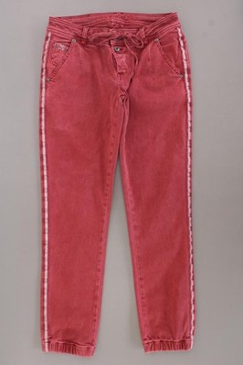   Blue Monkey Hose für Damen Gr. W28, S, 36 rot aus Baumwolle  