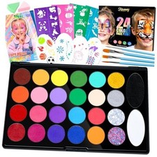 Face Painting Kit for Kids, Non-Toxic and Hypoallergenic Face Paint Makeup