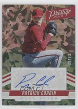 2019 Panini Chronicles Prestige Holo Silver 9/23 Patrick Corbin #PA-PC Auto b8h