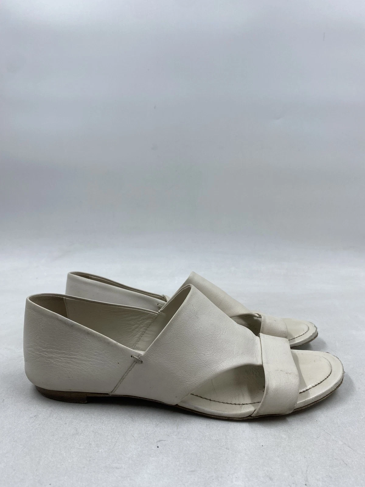 TOD’S Tods Sandali da scivolo in pelle bianca W 7