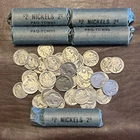 Lot (200) Buffalo Nickels (No Dates) 5 rolls (2 + lbs nickels)
