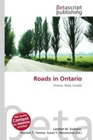 Lambert M. Surhone (U. A.) | Roads In Ontario | Taschenbuch | Englisch (2026)