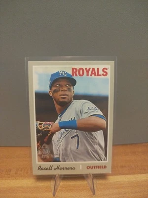 2019 Topps Heritage - Rosell Herrera #266 (RC) Kansas City Royals - Bild 1 von 2