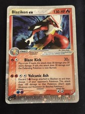 Pokemon 2004 Team Magma vs Team Aqua Blaziken EX Ultra Rara 89/95 DMG - SWIRL