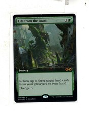 MTG SkeenAB Life from the Loam BOXTOPPER FOIL from Ultimate Masters. NM.