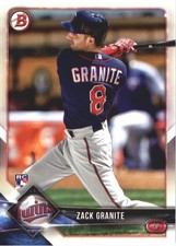 2018 Bowman #9 Zack Granite RC - BB