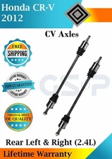 GSP OEM Rear Left & Right CV Axle For 2012 Honda CR-V 2.4L 4X4 Lifetime Warranty