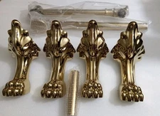 Woodbridge Clawfoot Tub Feet  Drain Kit CFT-PG Polished Gold