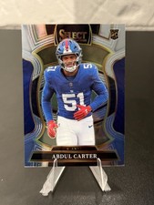 2025 Panini Select Abdul Carter #95 Concourse RC Giants
