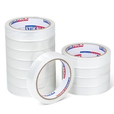 12 Rolls Clear Tape Refills for Dispenser, 3/4 inch x 150 feet - Total 1800 F...